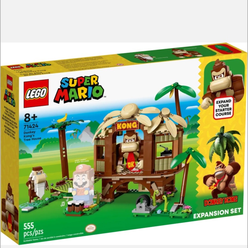 Donkey Kong's Tree House Expansion Set-New